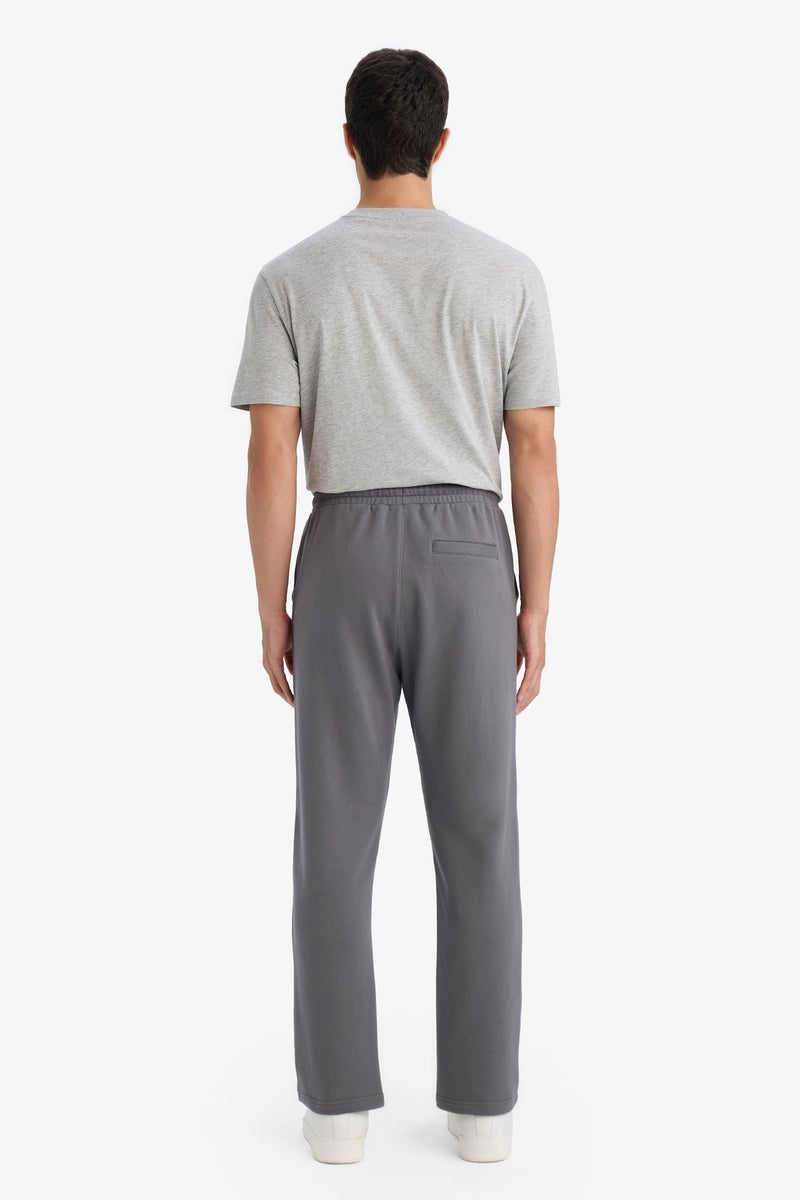 DeFacto Grey Man Basic Grey Trousers Casual - Image 5